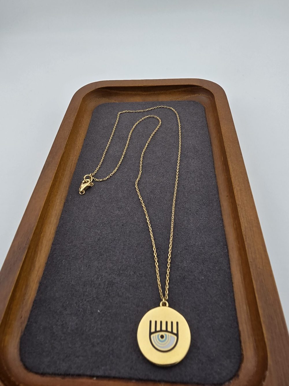 Mystic Gold Eye Pendant Necklace - Image 7