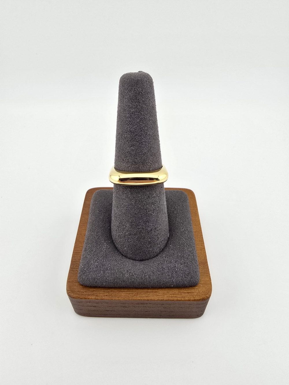 Gold Square Statement Ring - Image 8