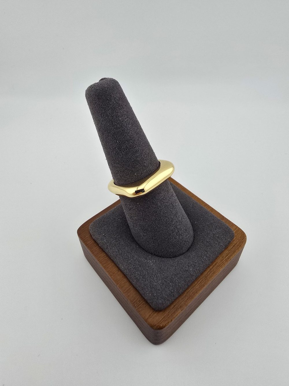 Gold Square Statement Ring - Image 10