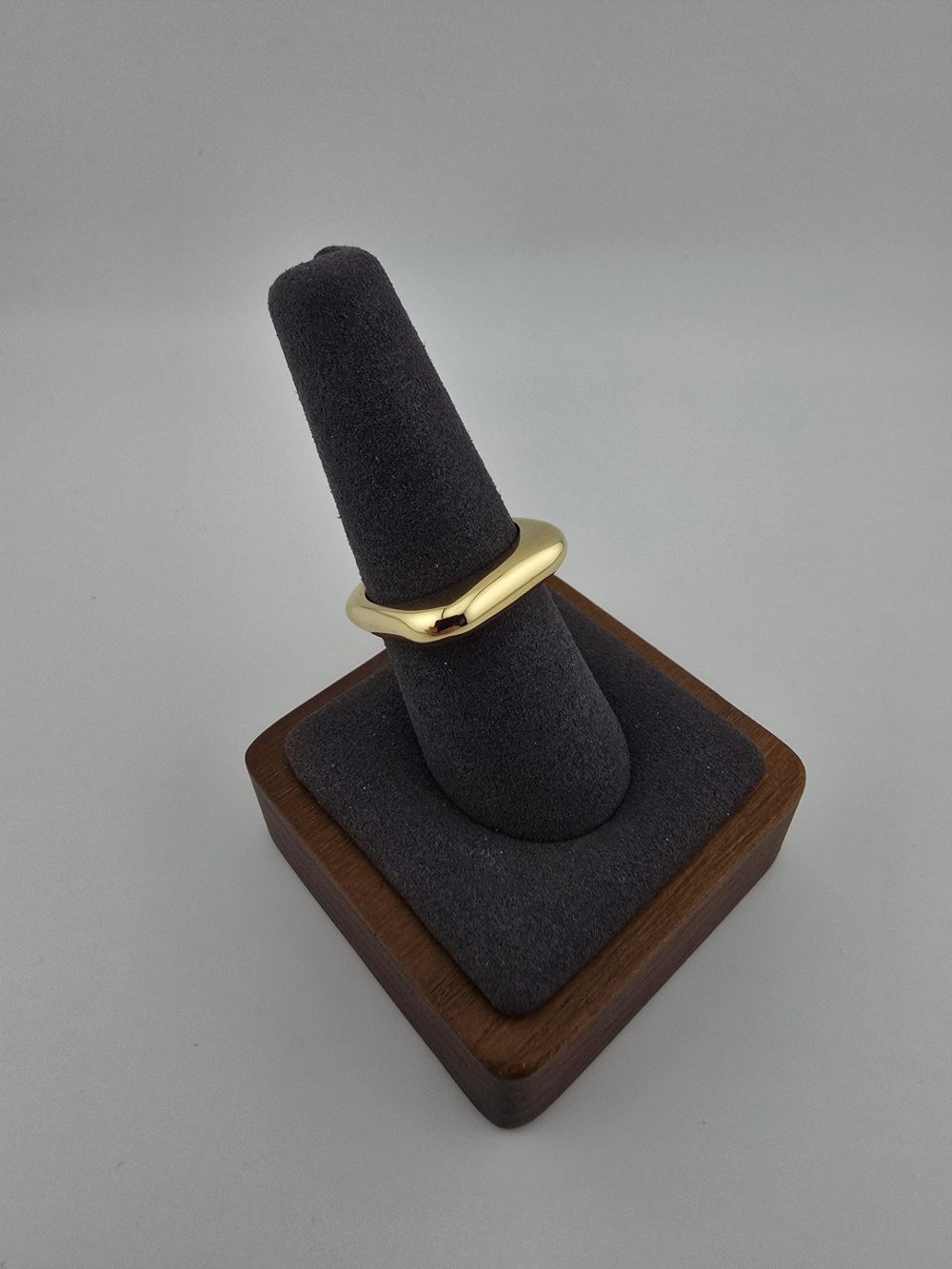 Gold Square Statement Ring - Image 7